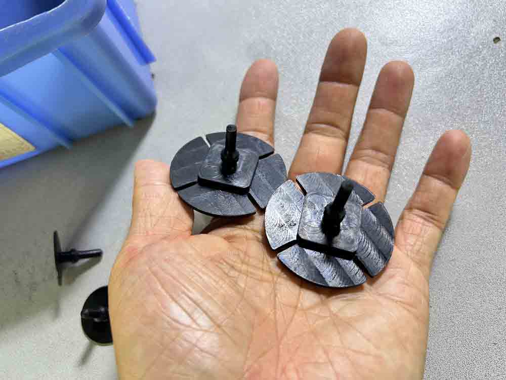 مجموعة صمامات مضخة مياه مطاطية EPDM صديقة للبيئة - صمامات شفط وتفريغ فائقة لمضخات تعزيز الضغط