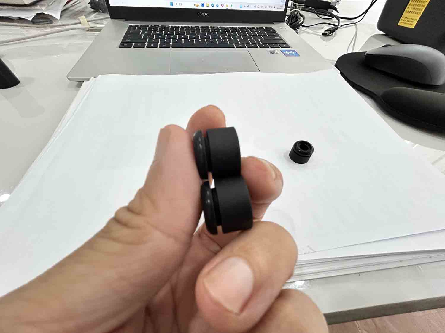 محرك المطاط الطبيعي يتصاعد 50-55 شاطئ أ | الاهتزاز المتين التخفيف